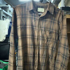 Rag & Bone Men's Long-Sleeve Button-Down Shirt, Size L